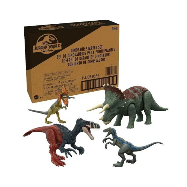 Coffret 4 Dinosaures de Base Siamosaurus Jurassic World