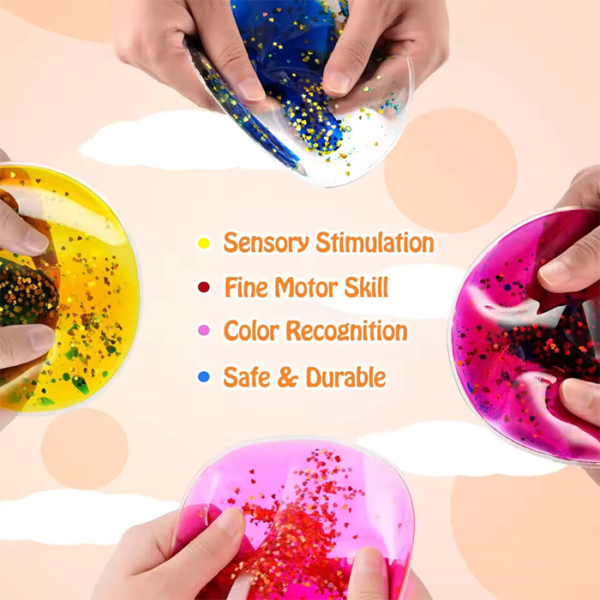 Fidget sensoriel Remplis de Liquide Coloré – Image 2