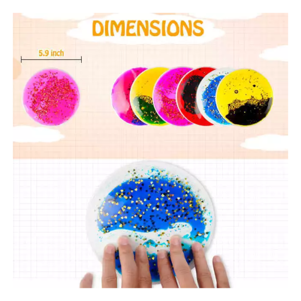 Fidget sensoriel Remplis de Liquide Coloré – Image 3