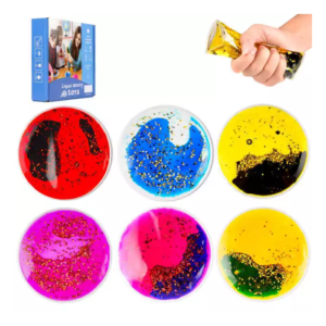 Fidget sensoriel Remplis de Liquide Coloré