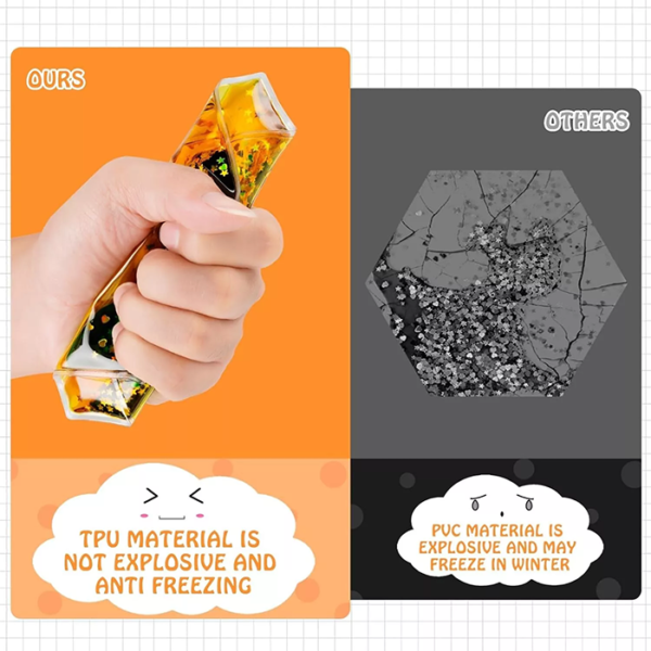 Fidget sensoriel Remplis de Liquide Coloré – Image 5