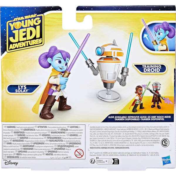 Figurine Star Wars Duel avec Sabre Laser Lys Solay et droïde – Image 4