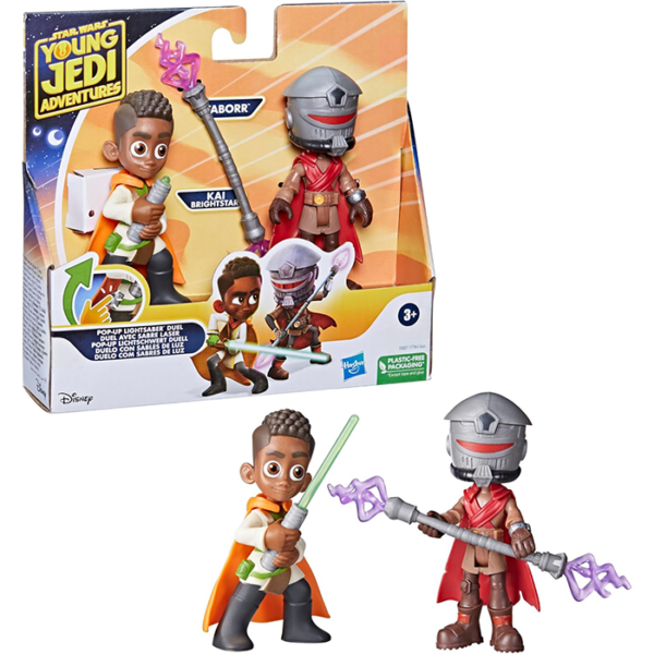 Figurine Star Wars Duel Sabre Laser Kai Brightstar et Taborr