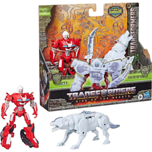 Figurine Transformers Rise of The Beasts Arcee & Silverfang
