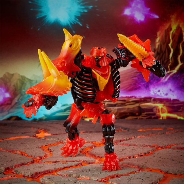 Figurine Transformers War For Cybertron Tricranius Beast – Image 4