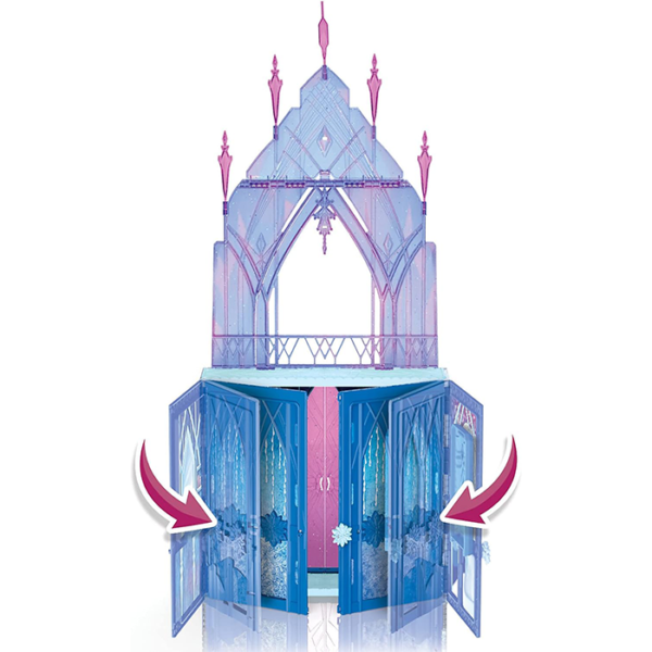 La Reine des neiges Palais de glace d'Elsa avec figurine Olaf – Image 3