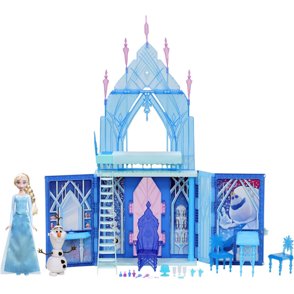 Palais de glace La Reine des neiges poupées Elsa et Olaf – Image 2