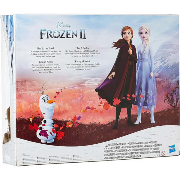 Poupée La Reine des Neiges Elsa et Figurine Nokk – Image 3