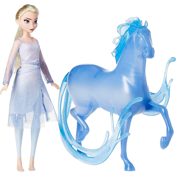 Poupée La Reine des Neiges Elsa et Figurine Nokk – Image 2