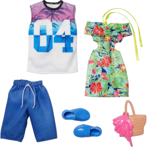 Vêtements et accessoires de poupée Barbie et Ken