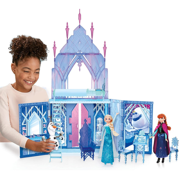 Palais de glace La Reine des neiges poupées Elsa et Olaf – Image 3